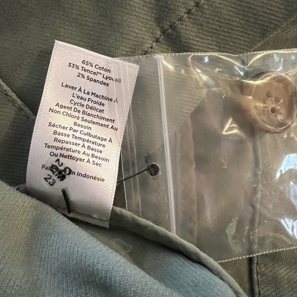 Talbots Military Style Moss Green Jacket Size Small - Picture 9 of 10